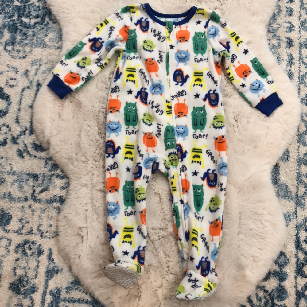 Absorba 18mos fleece footie